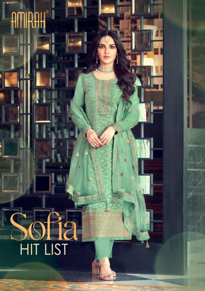Amirah Sofia Festive Wear Wholesale Designer Salwar Suit Catalog